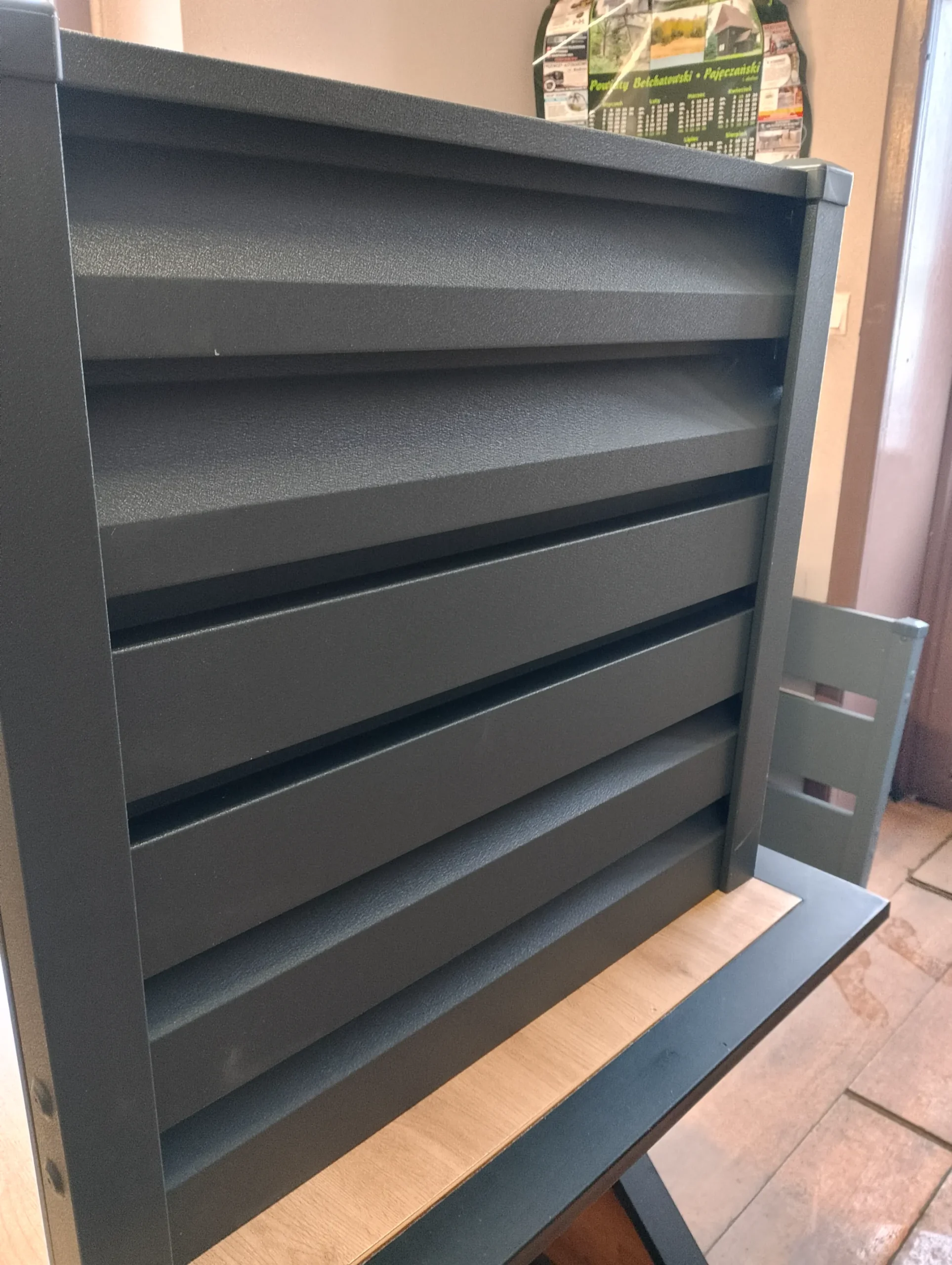 zdjęcie - ogrodzenie żaluzjowe